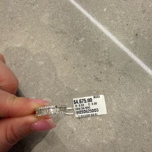 Effy White Gold .53 ct Diamond Ring Engagement or Fashion